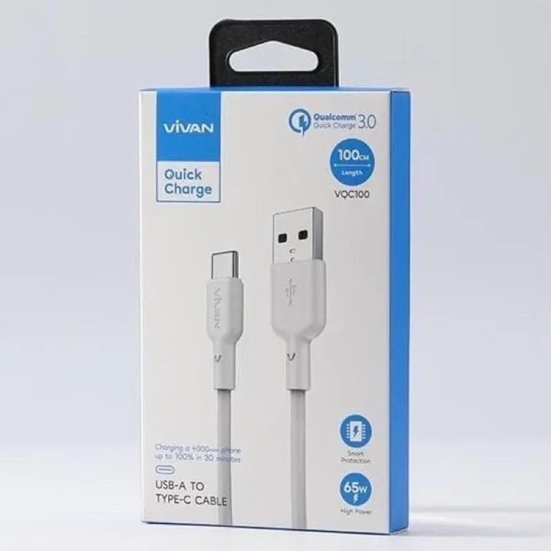 Vivan USB Type-C to USB-A Cable - alternate view