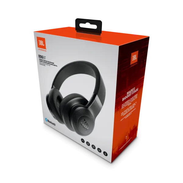 JBL E55BT Wireless Headphones - alternate view