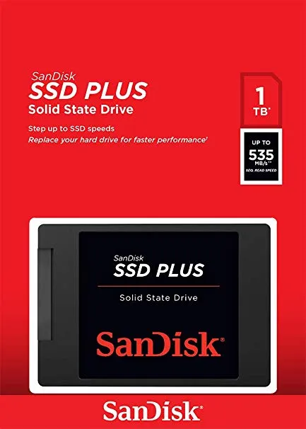 SanDisk SSD PLUS 1TB Internal Hard Drive - alternate view